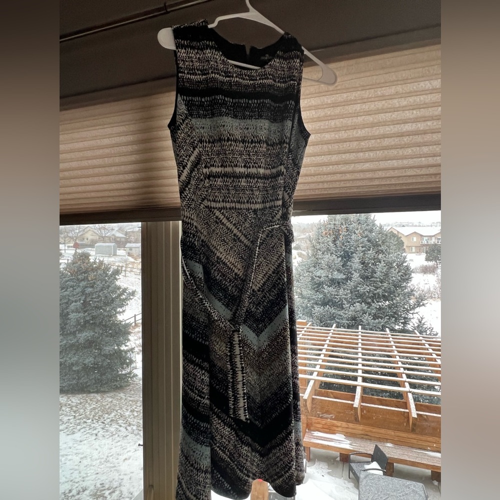 Womens phase 7 belted dress